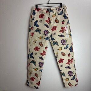Ripndip Vintage Butterfly Floral Pants Size 36